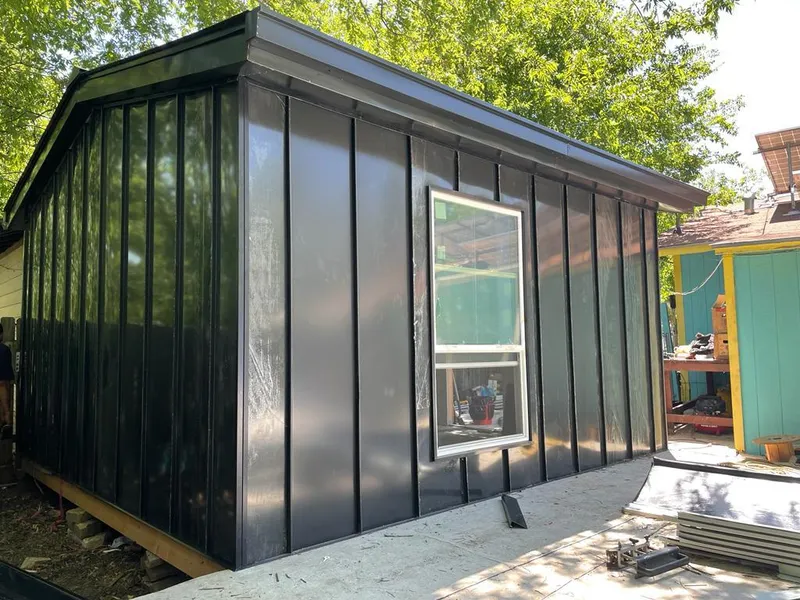 Black standing seam metal wall panels for Roof Inspection in Santa Rosa